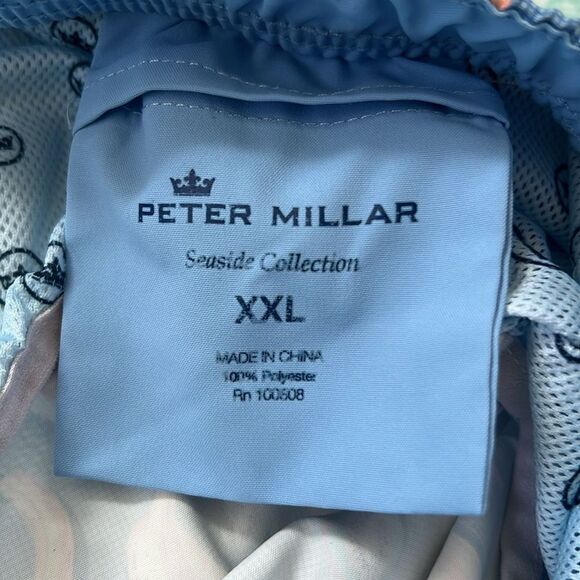 Peter Millar Seaside Collection Swim Trunks Banana Print - XXL - Picture 7 of 9